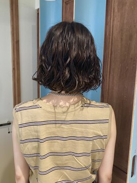 ペピンバイメルシー(pepin by merci.) ボブパーマ/オリーブ◎