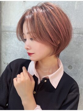 ボンドストーリーノヴァ(Bond Story nova) 大人美人ショート×ラベンダーベージュ
