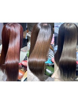 「ストレートなのに、まるでトリートメント。」髪に潤いを与える“オイルストレート”という選択を。