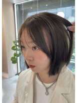 ジーナ 北千住ミルディス通り(Zina) 赤味消し＊透明感オリーブカラー