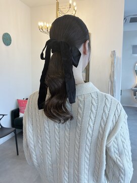 バーチミシマ(BIRCH mishima) タイトポニーアレンジ