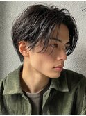 men's/メンズカット/刈り上げセンターパート/ニュアンスパーマ