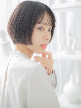 カバーヘア 上尾西口店(COVER HAIR) ヘルシースタイル前下がりミニボブレイヤーh4上尾20代30代40代