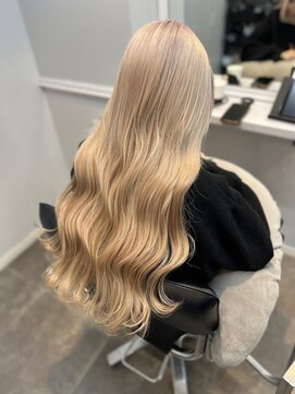 ウィステリア アネックス 銀座(WISTERIA ANNEX) 【遠藤】ブロンド/ハイブリーチ/髪質改善カラー/ULTOWA/東銀座