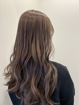 ラヴィズム 長岡店(LUVISM) 韓国/顔周りレイヤー/ダブルカラー/ベージュ/前髪新潟長岡宮関◆