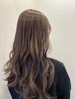 ラヴィズム 長岡店(LUVISM) 韓国/顔周りレイヤー/ダブルカラー/ベージュ/前髪新潟長岡宮関◆