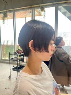 ルース(LOOSE) 顔まわり切りっぱなしショート#立川#立川駅#縮毛矯正#髪質改善