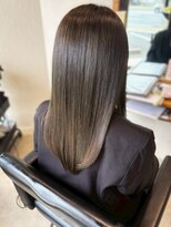 美々百花 ザスパ(美々百花 theSPA) オリーブグレージュ 透明感カラー 艶髪 ブリーチなしカラー 20代