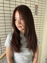 シャルティア 岩国(SHALLTIA)&nbsp;ナチュラルカラー/夏カラー/ブラウンベージュ/レイヤーカット