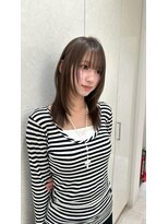 アイトーキョーエス 渋谷(AI TOKYO S)&nbsp;ミルクティーブロンド/ダークブルー/デジタルパーマ/渋谷