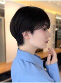 コンパクトショートカット丸みショートくびれショートボブ表参道