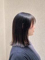 アーシュナチュラリー(h naturally.) 大人の外はね切りっぱなしボブ