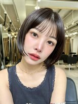 メゾンアクア 表参道(Maison ACQUA)&nbsp;切りっぱなしボブレイヤーボブ似合わせ小顔前髪縮毛矯正/表参道