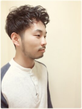 ラウンジ モリオ イケブクロ(Lounge MORIO Ikebukuro) 【morio池袋】黒髪ツーブロックルーズパーマ