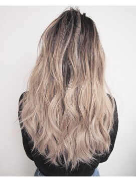 トーク 伊丹本店(TAL'KE) TAL'KE/ホワイトベージュ×バレイヤージュ3Dカラー_235