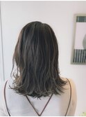 【VISAGE act 松丸】グレージュ 表面細めハイライト