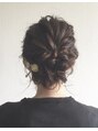 リオール(hair relaxation Re'all)&nbsp;ヘアアレンジ♪