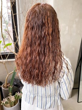 テトヘアー(teto hair) くるくるパーマロングヘア強めパーマプードルパーマ