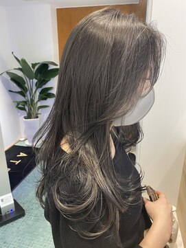 アテナ(ATENA) グレージュ×シースルーレイヤー【ATENA中嶋】