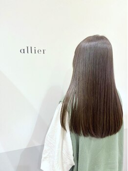 カルムアリエ(CALME allier)の写真/最上級の髪質改善★独自開発のダメージ95%減の薬剤だからカラーと併用でも痛まず理想の美髪Styleに♪