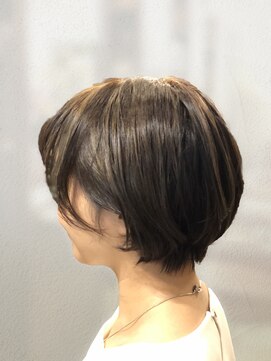 ヘアーブリーズ(hair breeze) 30代40代人気☆大人可愛い小顔丸みボブ×ナチュラルブラウン