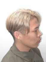 ルックグッドストア(LOOK GOOD STORE)&nbsp;ハイライトマッシュパーマウルフアッシュブラック波巻き９