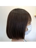 ナチュラルストレートボブ