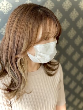 スーリールアドラーブルヘア(Sourire Adorable Hair) 大人かわいいインナーカラー