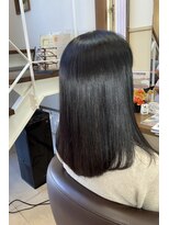コア フィール ア デイ(COIFFURE A DAY)&nbsp;【見附今町M3D髪質改善】ロングストレート