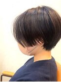 【tetote山口のサロンスタイル】センターパートショート**
