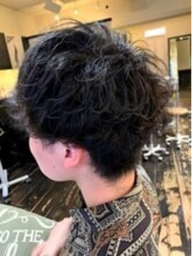 ヒート バイ アンカットラウンジ 渋谷(HEAT by UNCUT&LOUNGE) お客様スタイル　メンズパーマ【HEAT by UNCUT&LOUNGE 渋谷】