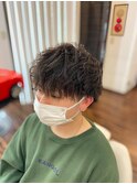 ツイスト/ツーブロックマッシュ/束感/波巻き[武蔵浦和/メンズ]