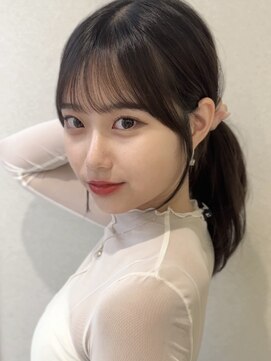 コア 銀座(COA) 結んでも可愛い顔まわりカット