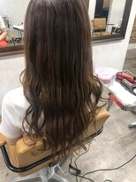 プライズ アイリス 池袋東口店(prize Iris)&nbsp;エクステ/長さだし/ロングヘア/ブラウンカラー池袋