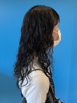 クラップバイスニップ(clap by snip) ロングハードパーマ