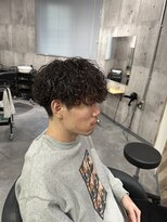 ビカムメンズヘアー 栄店(become men's hair)&nbsp;波巻きツイストスパイラル