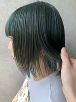 アールプラスヘアサロン(ar+ hair salon) green color