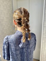 もこもこツインアレンジ