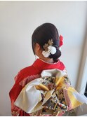 着付けセット 着物ヘアアレンジ 成人式