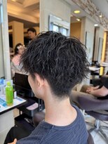 アルターリアン(aL ter LieN)&nbsp;アッシュブラック/カルマパーマ/ベリーショート/[千葉駅]宮野翔