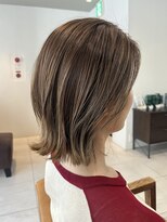 ナインヘアーアンドメイク(NINE hair&make)&nbsp;ミディアムレイヤー