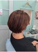 つやつやショートボブ/40代/50代/藤沢/鵠沼海岸