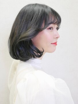 アースモード 亀戸店(EARTH Mode) 大人可愛い大人美人くすみカラーアッシュグレーベージュ