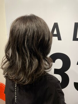 ファーム 大崎店(FAAM) ダークグレー×艶髪