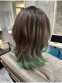 くびれグリーン色