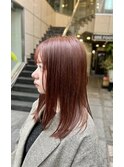 フェミニンカッパーブラウン。　20代/30代/大学生/イルミナ