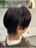 マッシュウルフ／大人ショート／ショートウルフ／おしゃれ女子