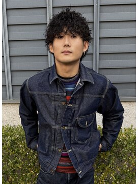 ラパンセ ブラン(LA PENSEE BRUN) 【LAPENSEE _inagaki】　重め波巻パーマ