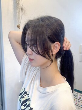 ルナス 福岡天神(LUNAS) 【LUNAS】髪質改善＊顔まわりレイヤー＊韓国