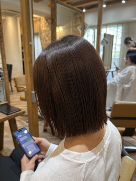 ヘアリゾート バルボア アイランド(hair resort Balboa Island) 白髪馴染ませカラー